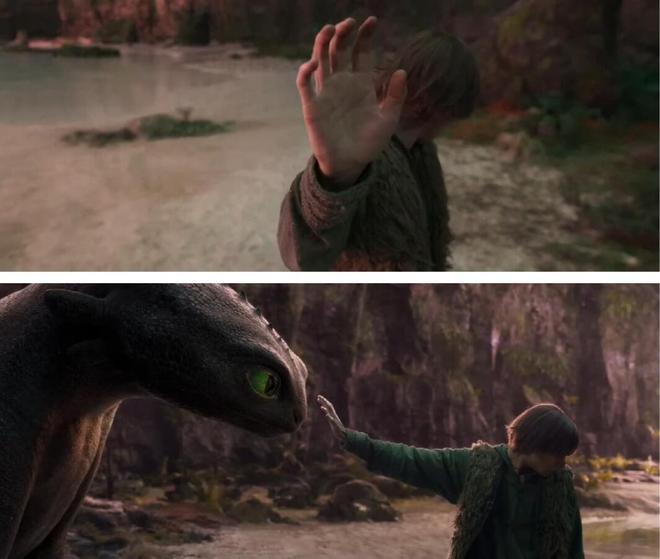 九游娱乐文化：《驯龙高手》真人曝光全盘照搬动画连镜头都一样被吐槽没意义(图6)