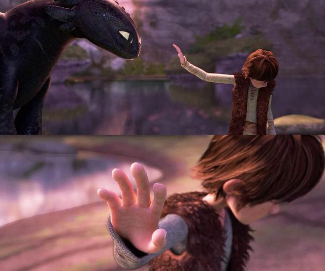 九游娱乐文化：《驯龙高手》真人曝光全盘照搬动画连镜头都一样被吐槽没意义(图5)