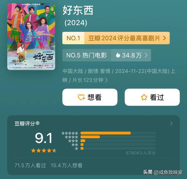 最火电影推荐❗️豆瓣2024年评分最高的十部华语影片‼️(图2)