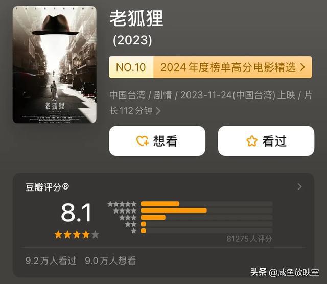 最火电影推荐❗️豆瓣2024年评分最高的十部华语影片‼️(图18)