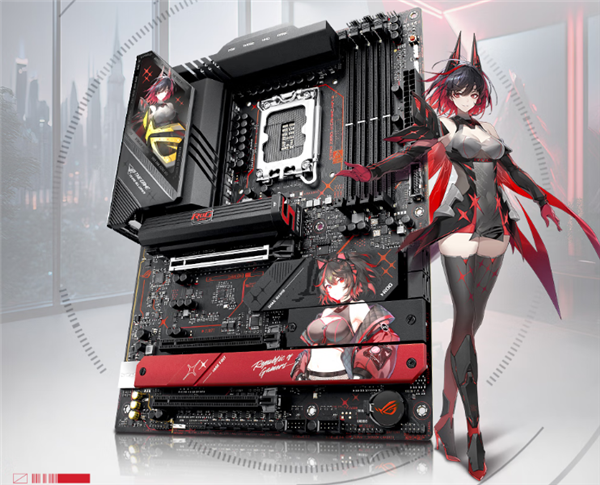 华硕新发Z890RO姬二次元主板：宅男无法抗拒的战斗公主(图1)