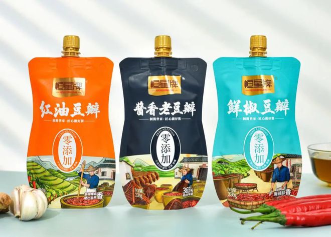 有颜又有料恒星率先推出挤挤装零添加豆瓣酱！(图3)