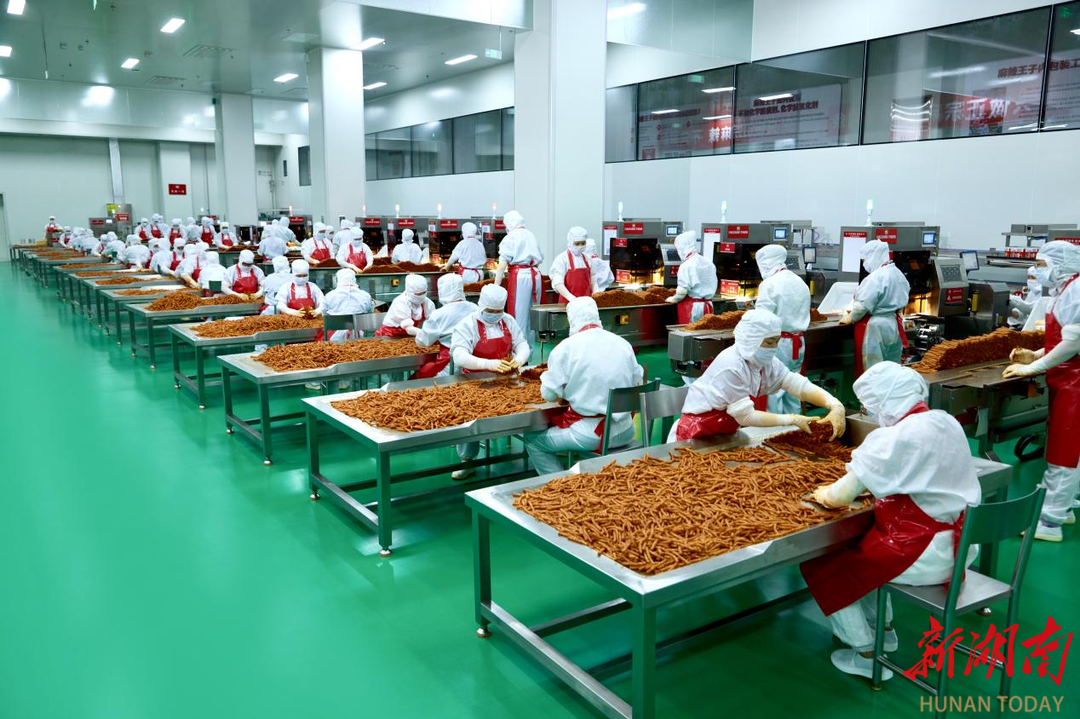 麻辣王子全国首个辣条智能工厂在湖南平江投产(图6)