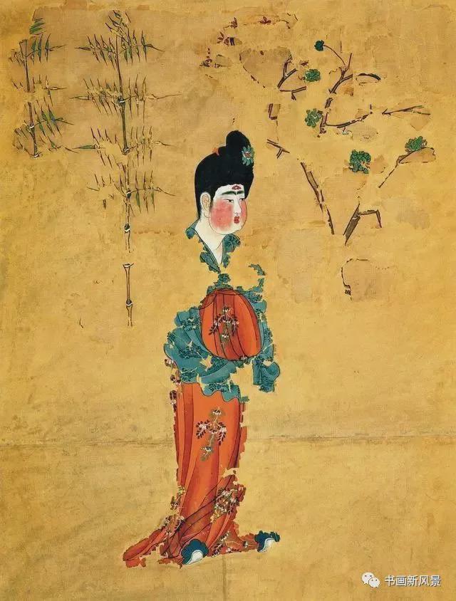 新疆出土的唐代美人图太惊艳了!(图1)