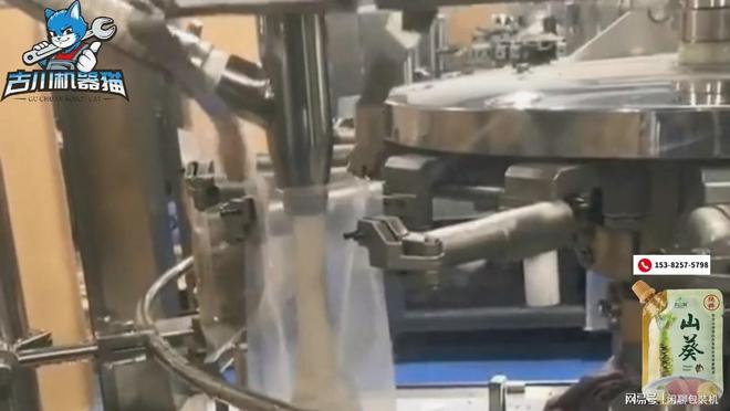 调味品行业高效稳定的山葵酱给袋式包装机设备(图3)